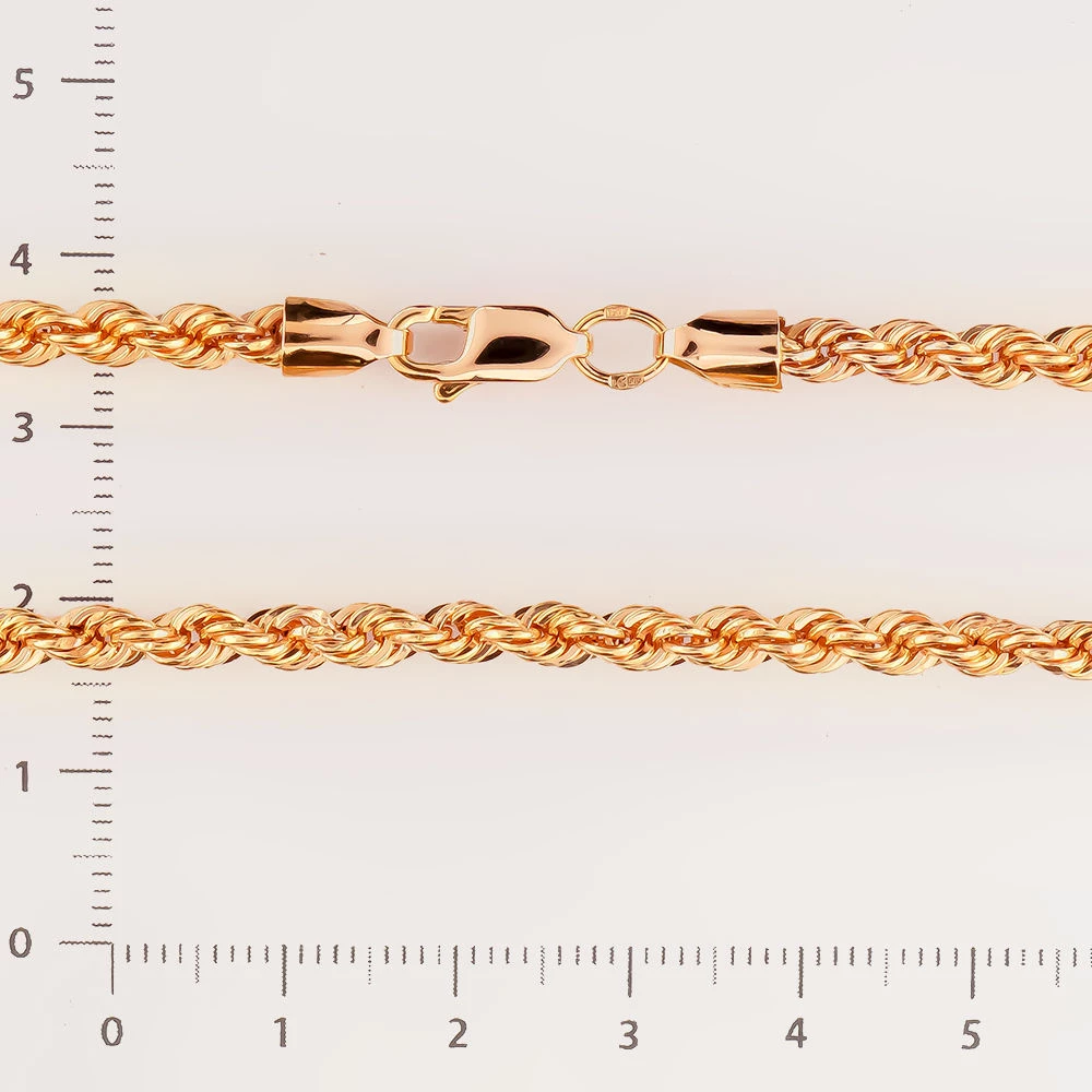 Цепь из красного золота 585 пробы
