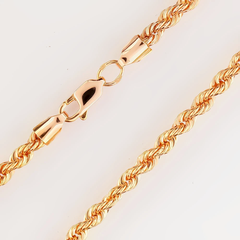 Цепь из красного золота 585 пробы