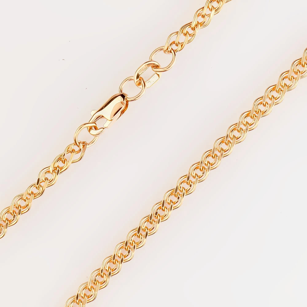 Цепь из красного золота 585 пробы