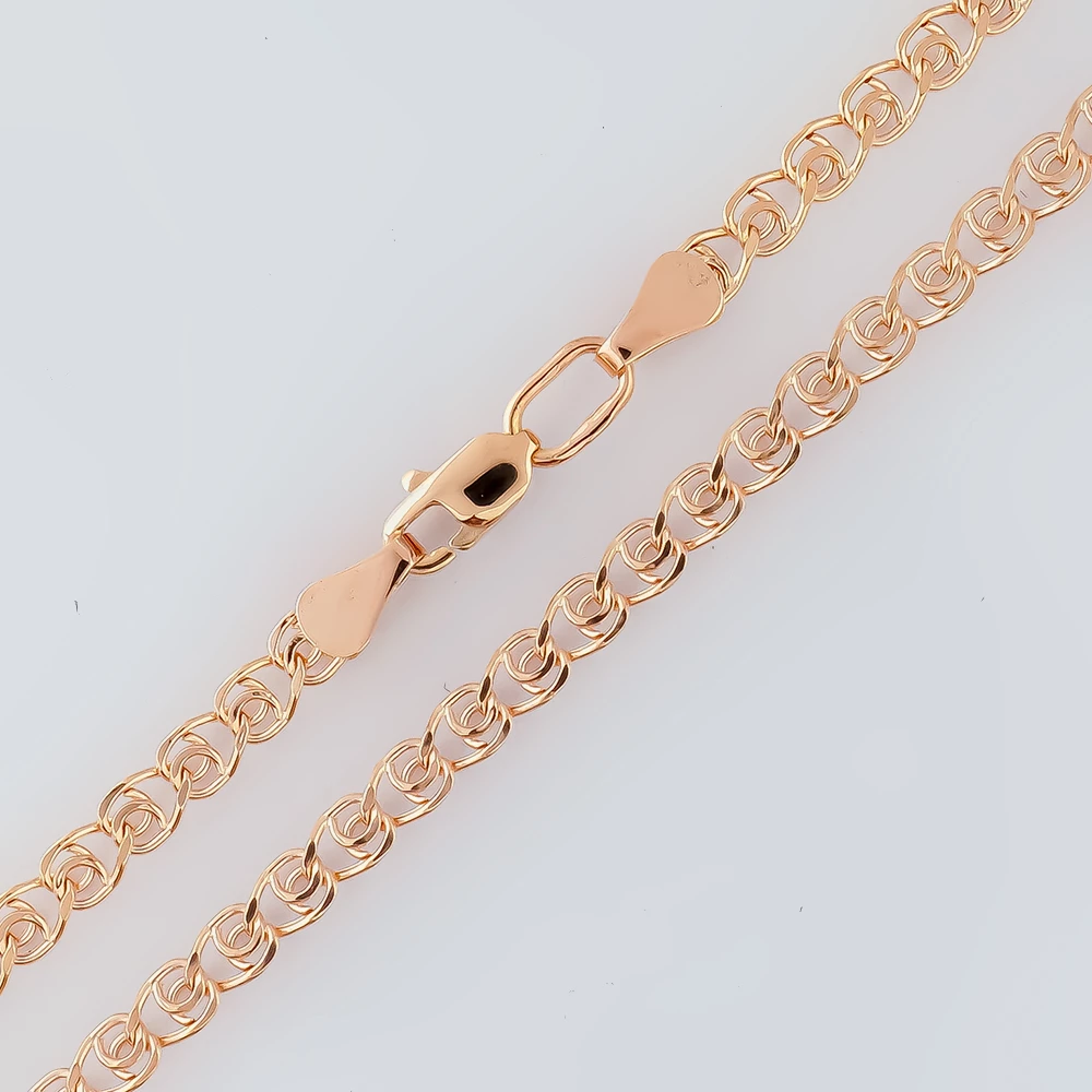 Цепь из красного золота 585 пробы