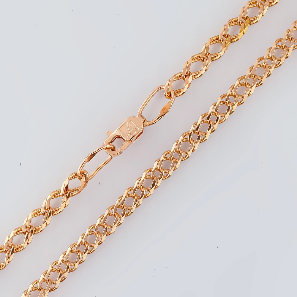 Цепь из красного золота 585 пробы