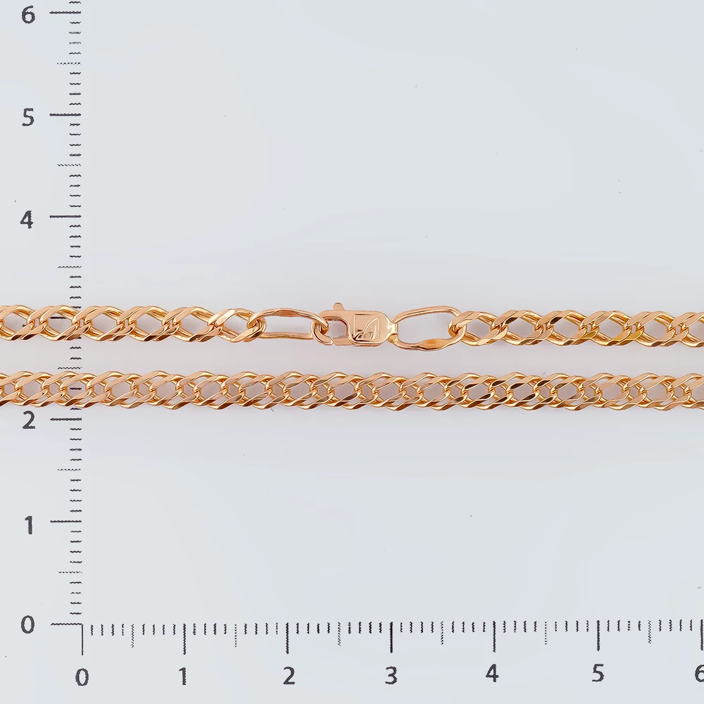 Цепь из красного золота 585 пробы