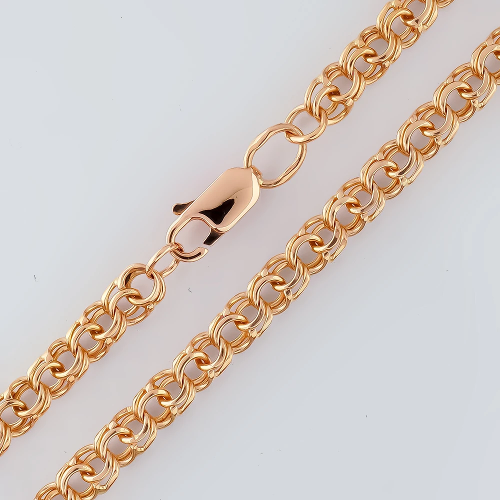 Цепь из красного золота 585 пробы