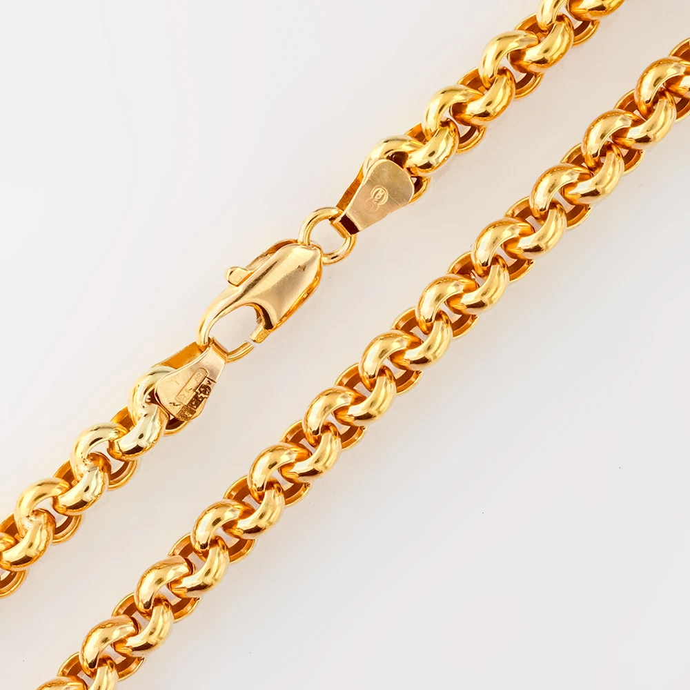 Цепь из желтого золота 585 пробы