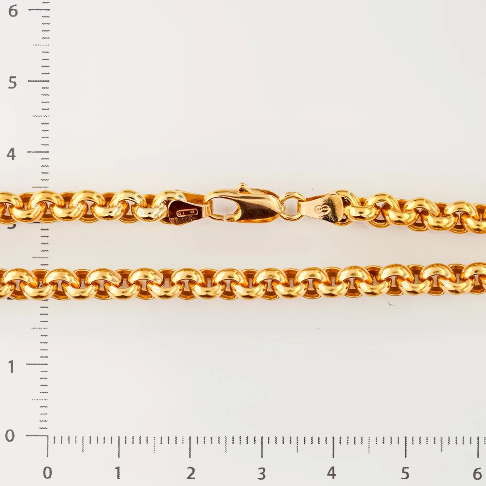 Цепь из желтого золота 585 пробы