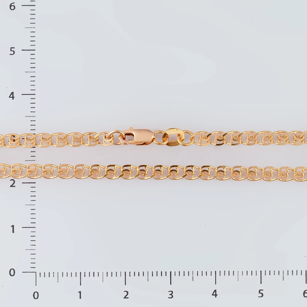 Цепь из красного золота 585 пробы