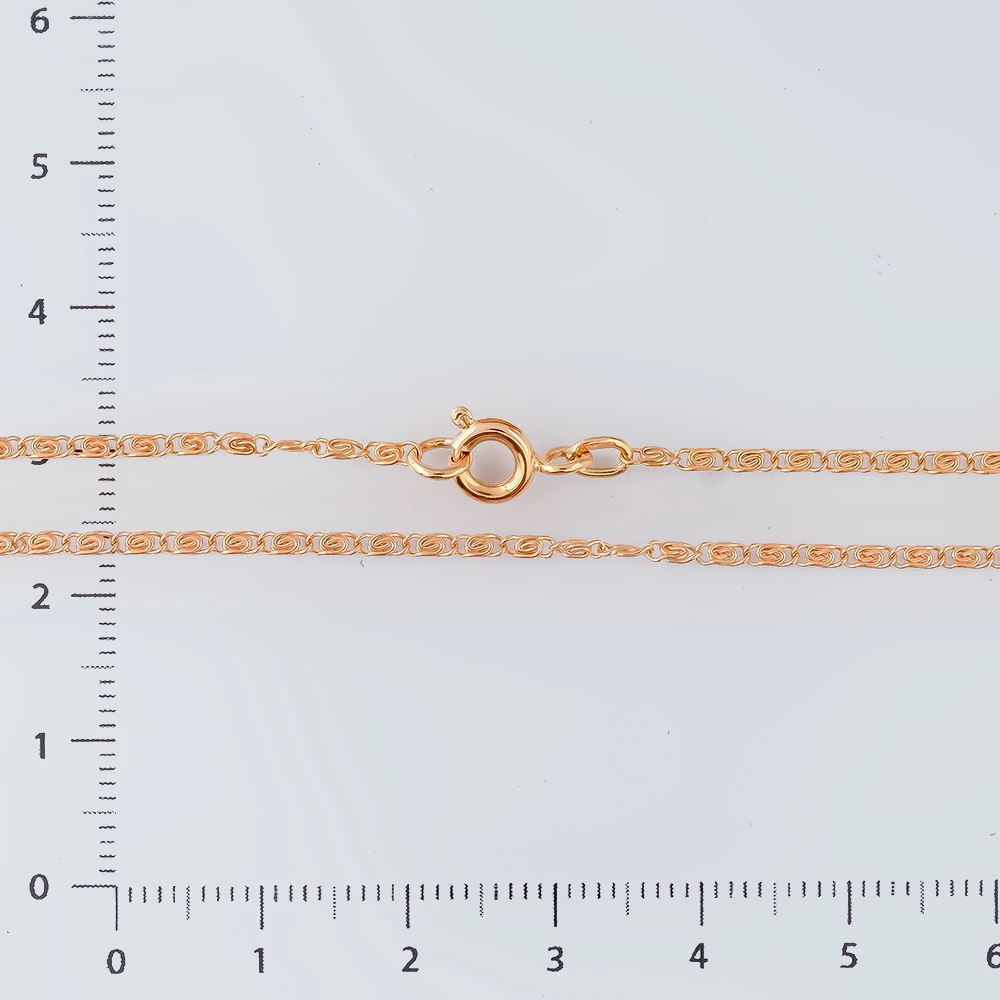 Цепь из красного золота 585 пробы