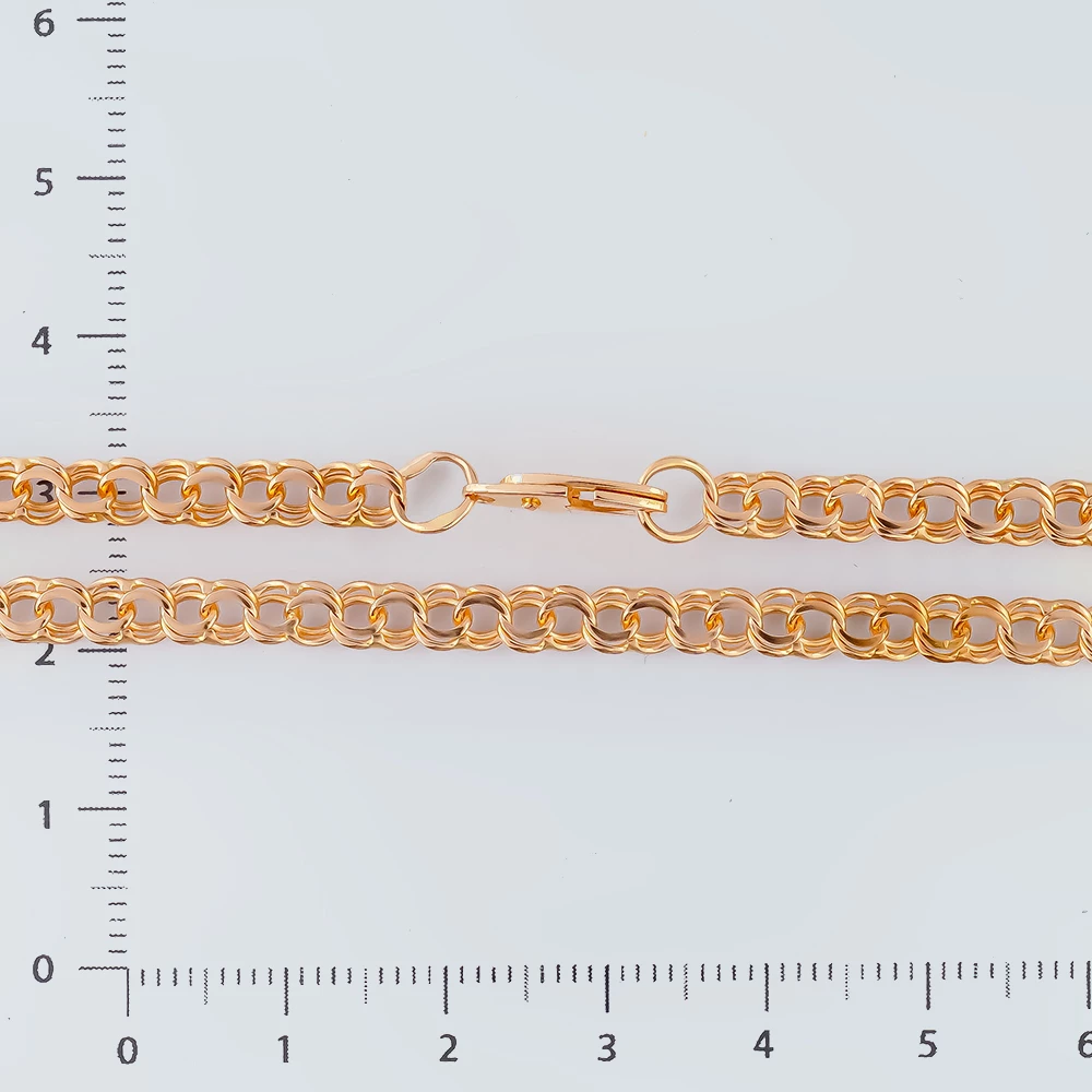 Цепь из красного золота 585 пробы