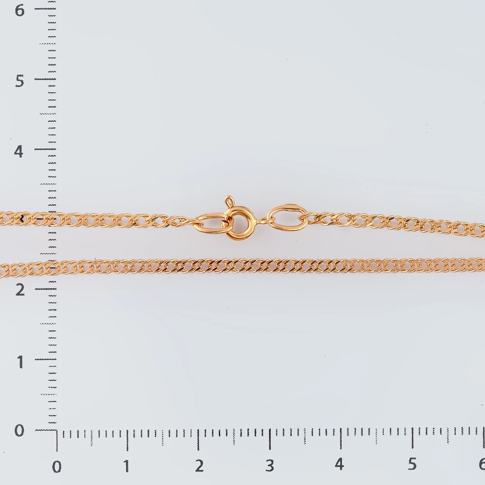 Цепь из красного золота 585 пробы