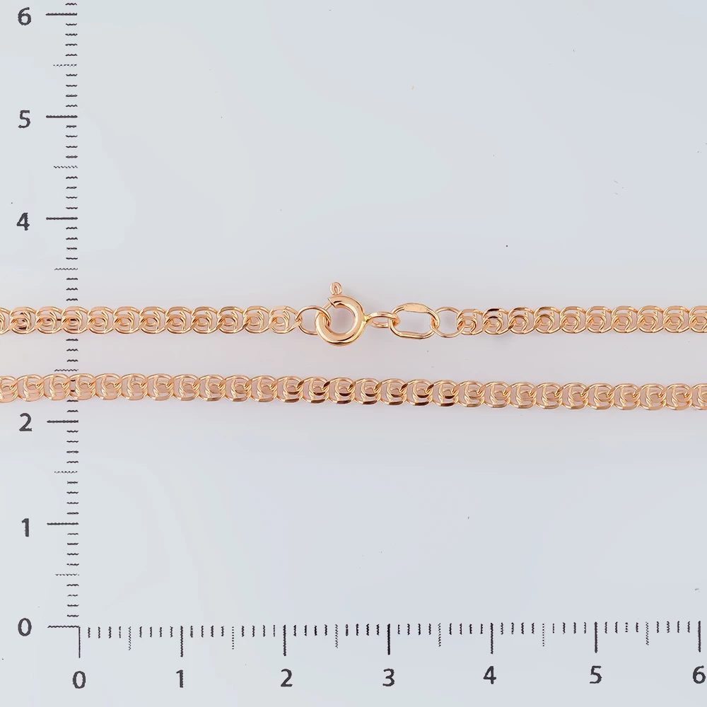 Цепь из красного золота 585 пробы