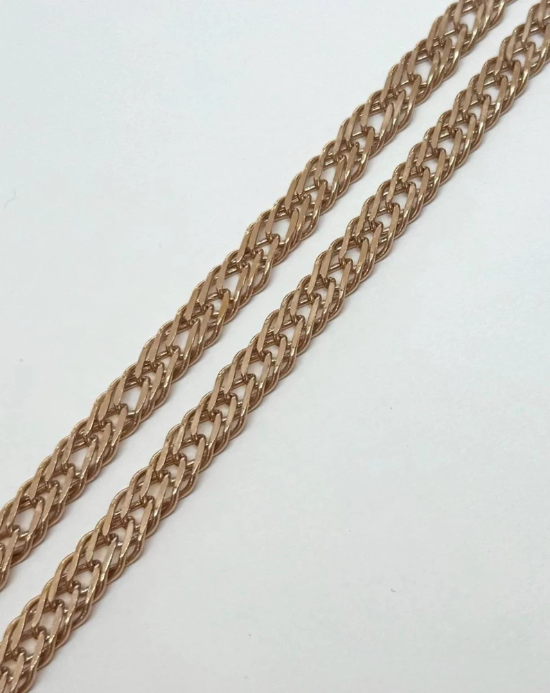 Цепь из красного золота 585 пробы