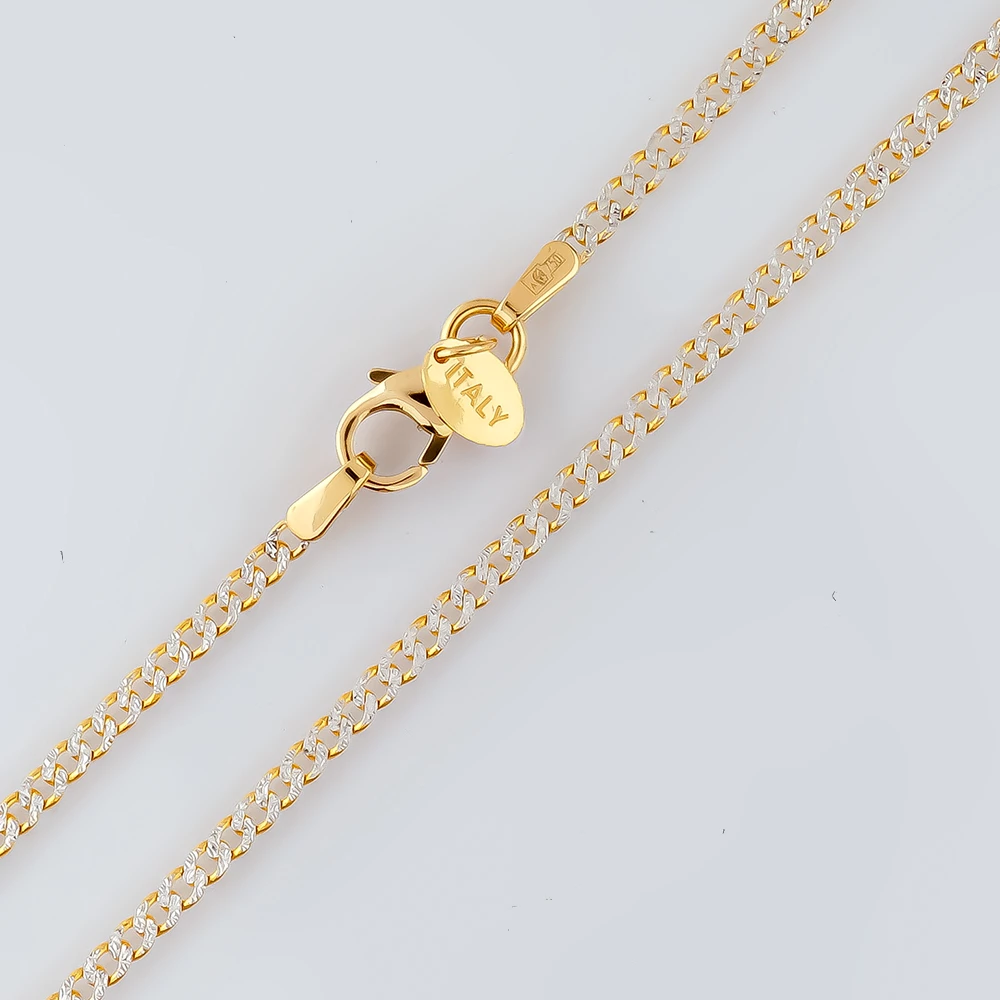 Цепь из желтого золота 750 пробы