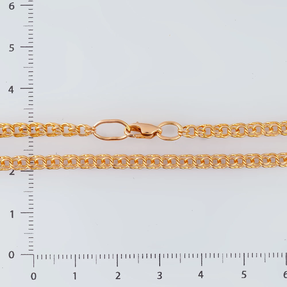 Цепь из красного золота 585 пробы