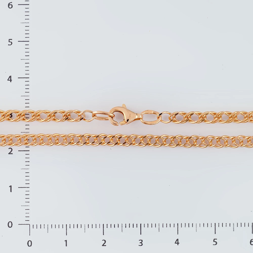 Цепь из красного золота 585 пробы