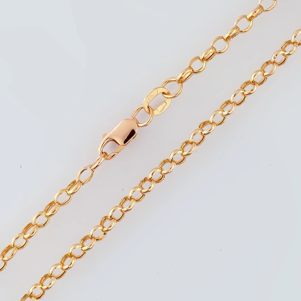 Цепь из желтого золота 585 пробы