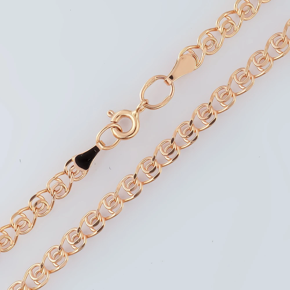 Цепь из красного золота 585 пробы