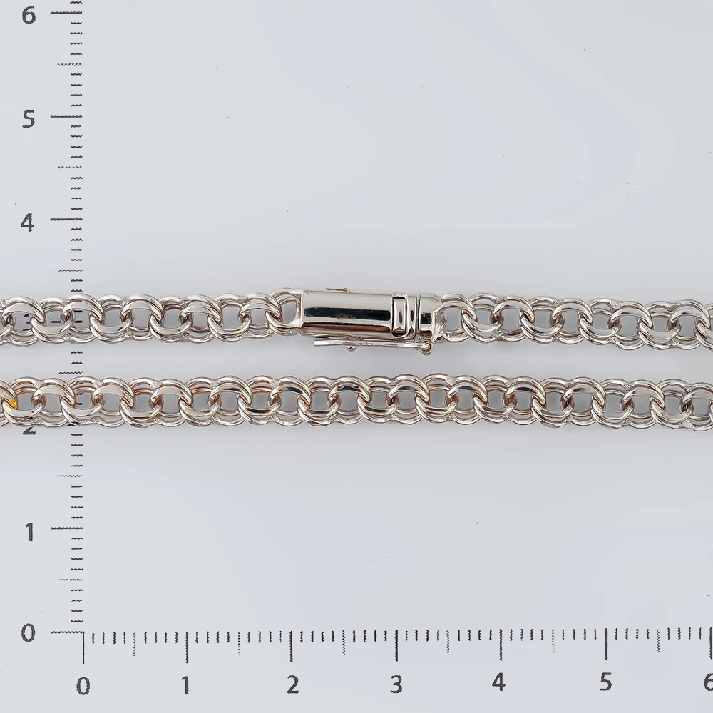 Цепь из белого золота 585 пробы