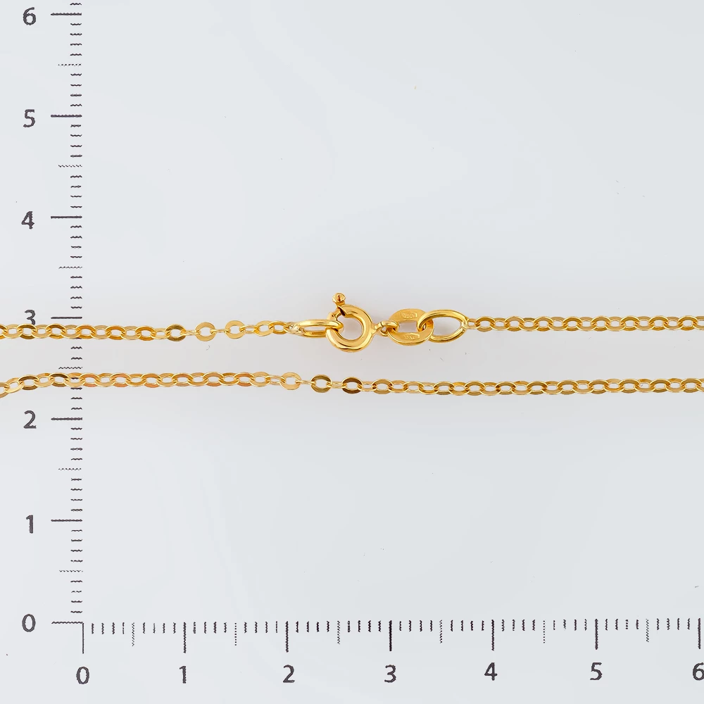 Цепь из желтого золота 750 пробы