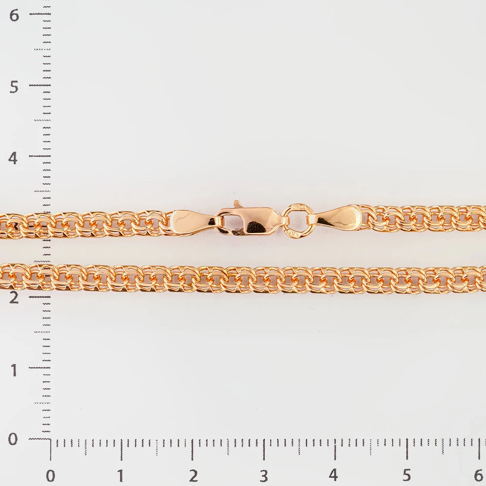 Цепь из красного золота 585 пробы