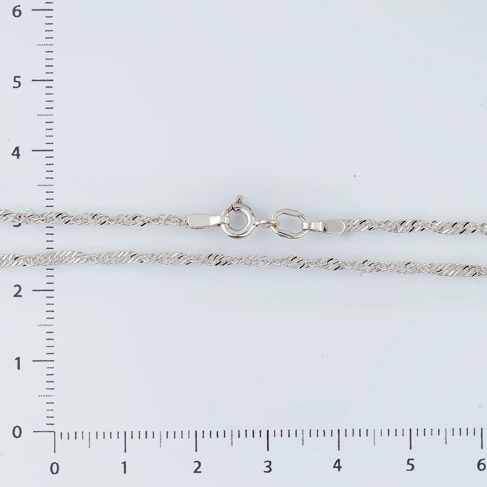 Цепь из белого золота 585 пробы