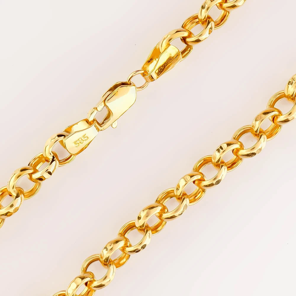 Цепь из желтого золота 585 пробы