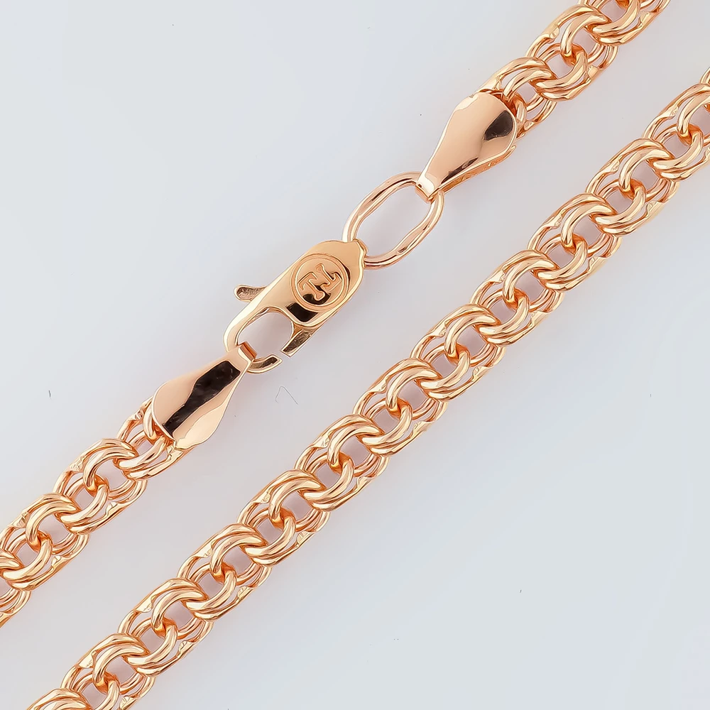 Цепь из красного золота 585 пробы