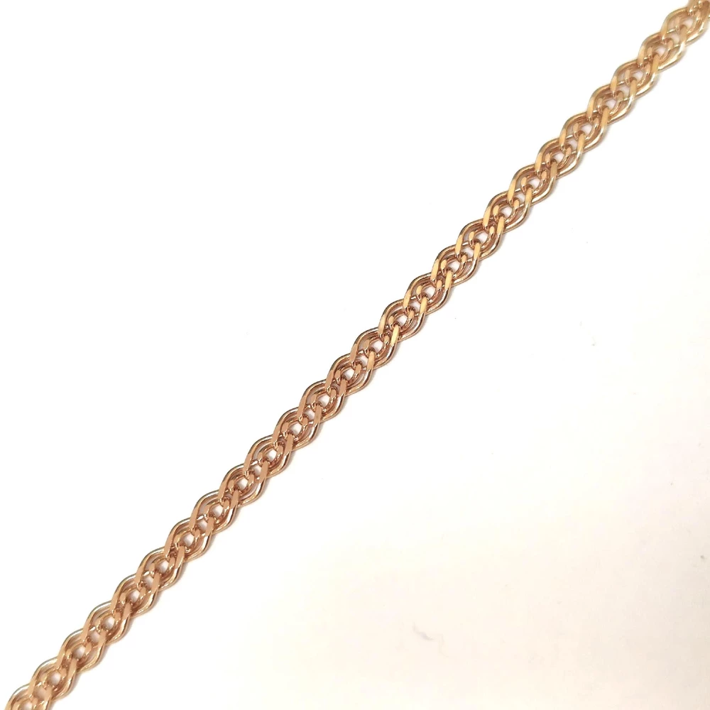 Цепь из красного золота 585 пробы