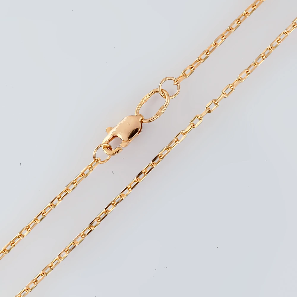 Цепь из красного золота 585 пробы