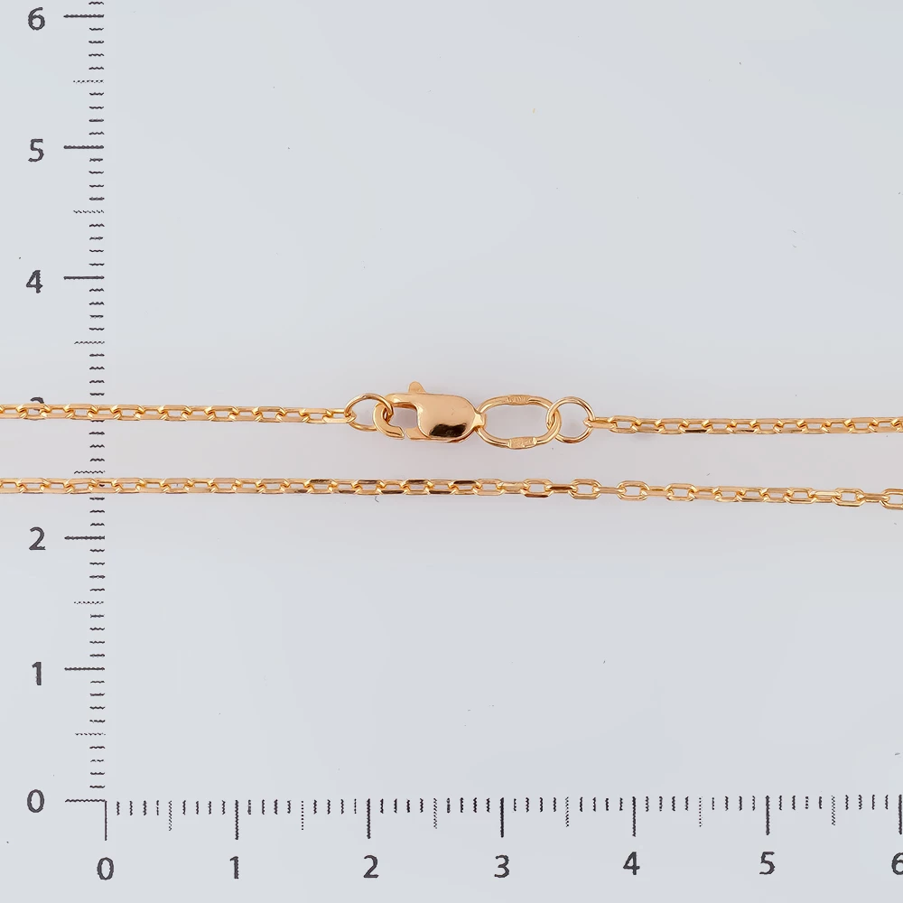 Цепь из красного золота 585 пробы