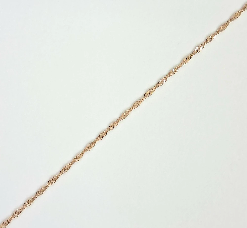 Цепь из красного золота 585 пробы