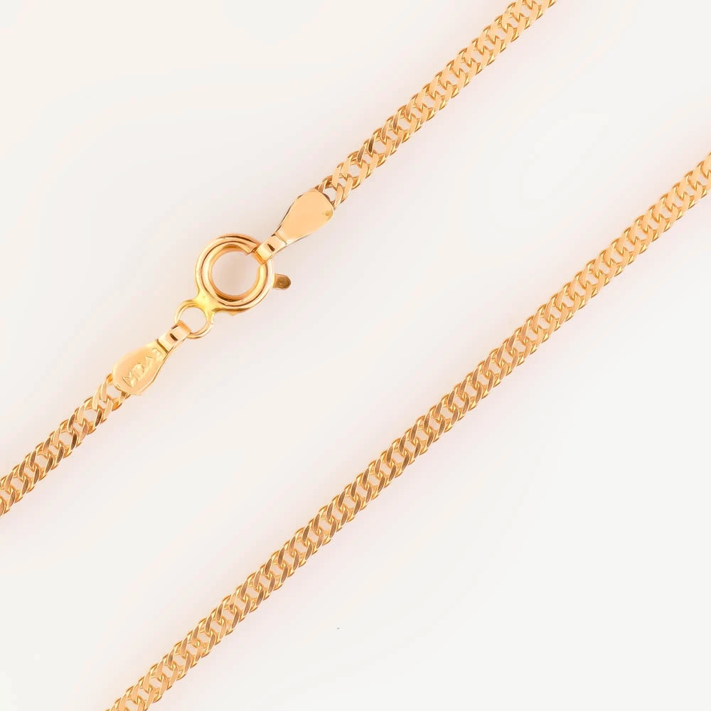 Цепь из красного золота 585 пробы