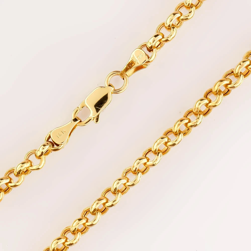 Цепь из желтого золота 585 пробы