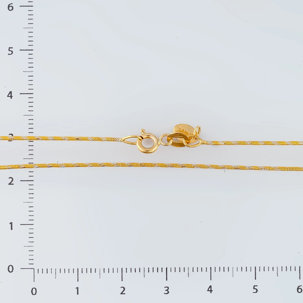 Цепь из желтого золота 750 пробы