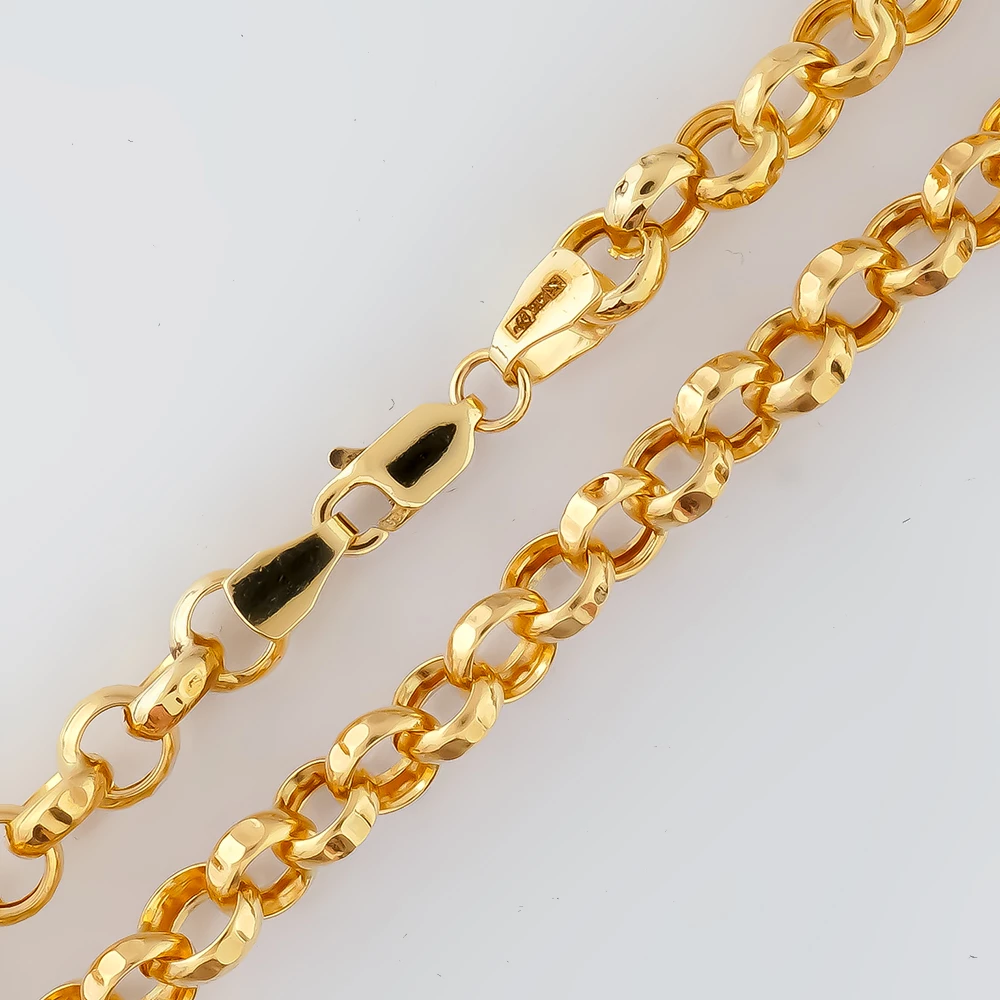 Цепь из желтого золота 585 пробы