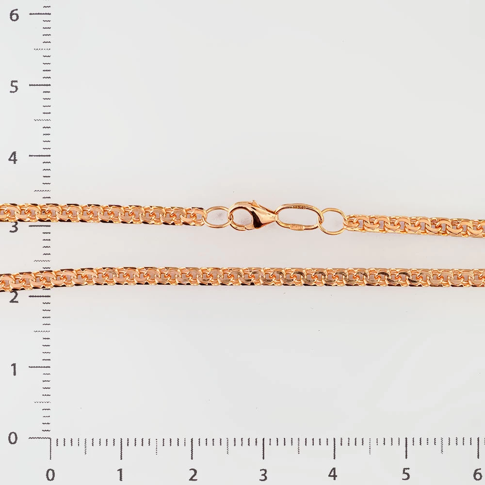 Цепь из красного золота 585 пробы