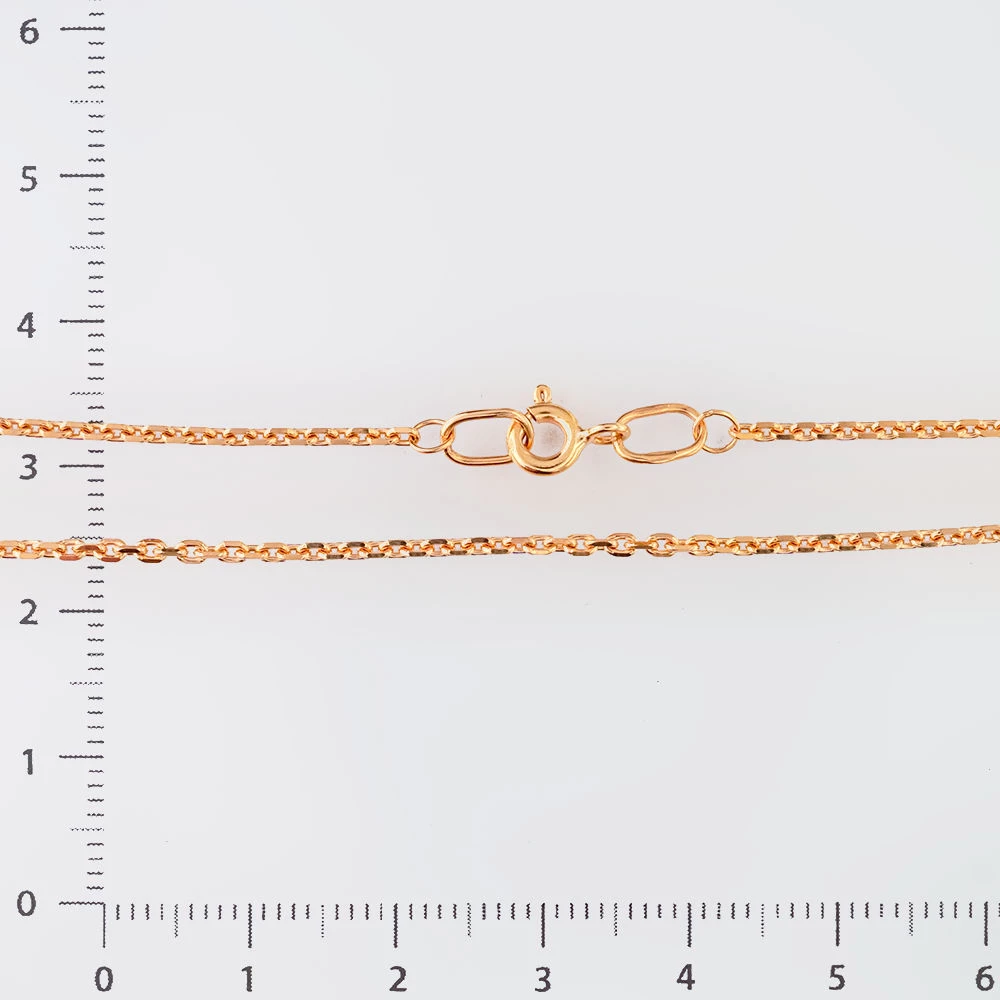 Цепь из красного золота 585 пробы