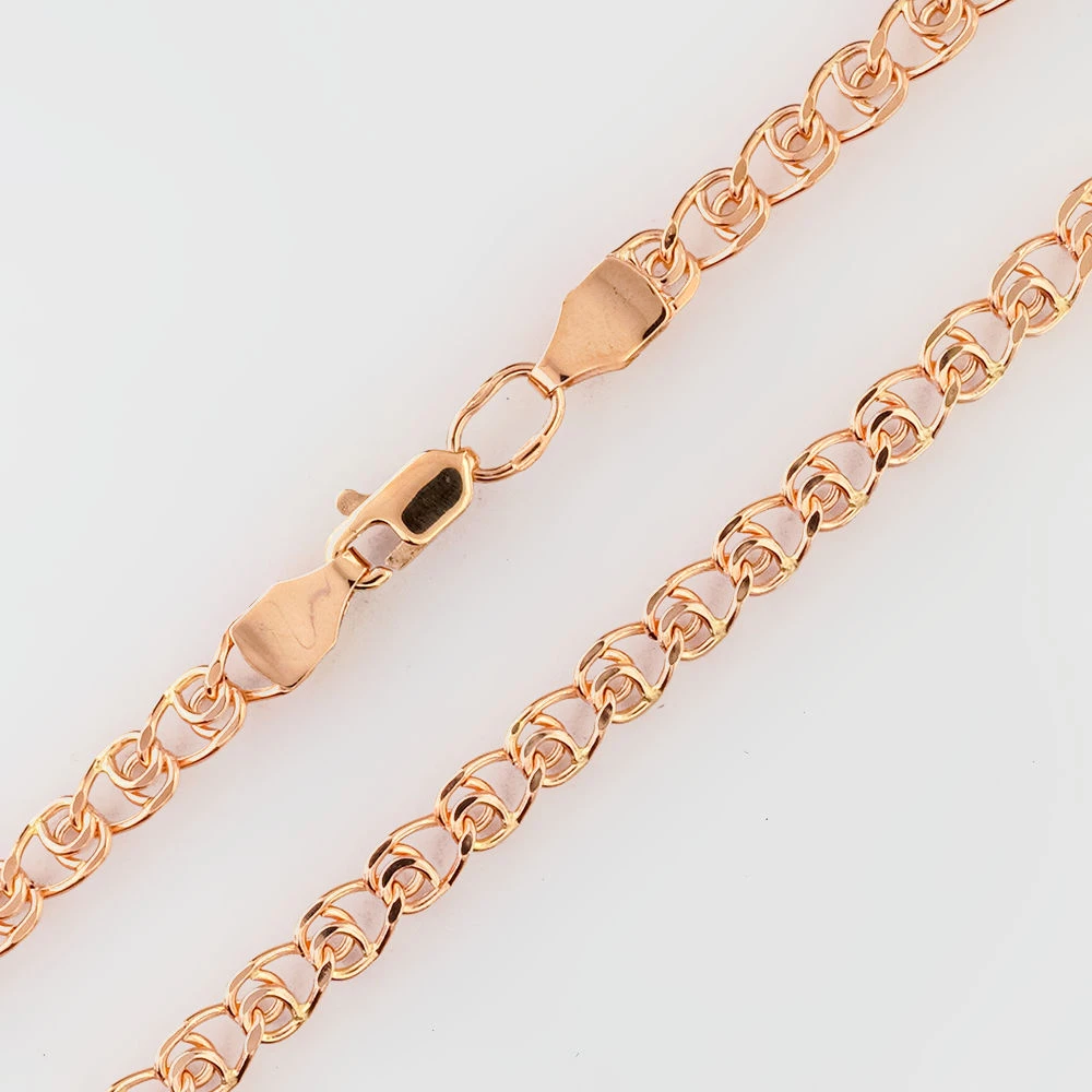 Цепь из красного золота 585 пробы