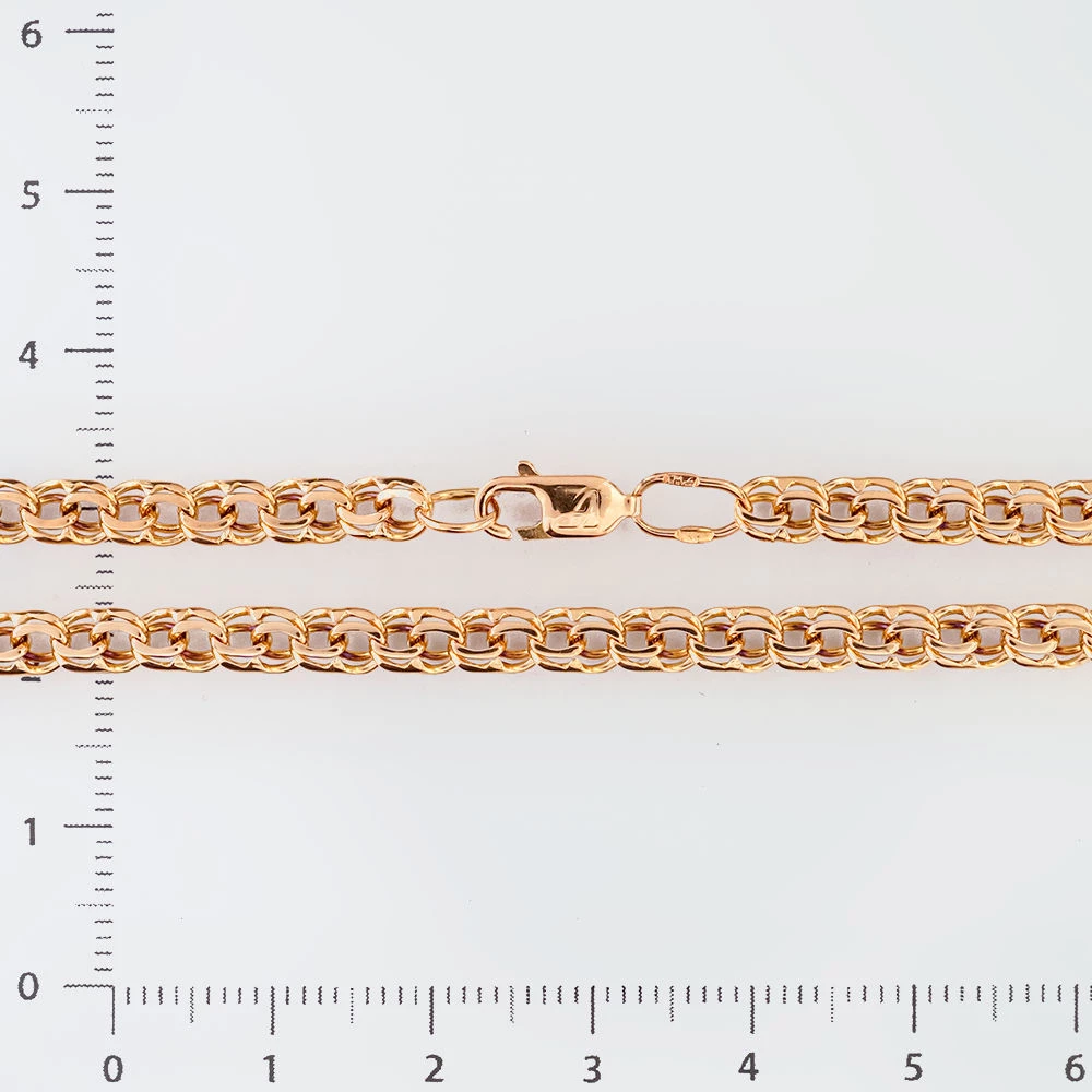 Цепь из белого золота 585 пробы