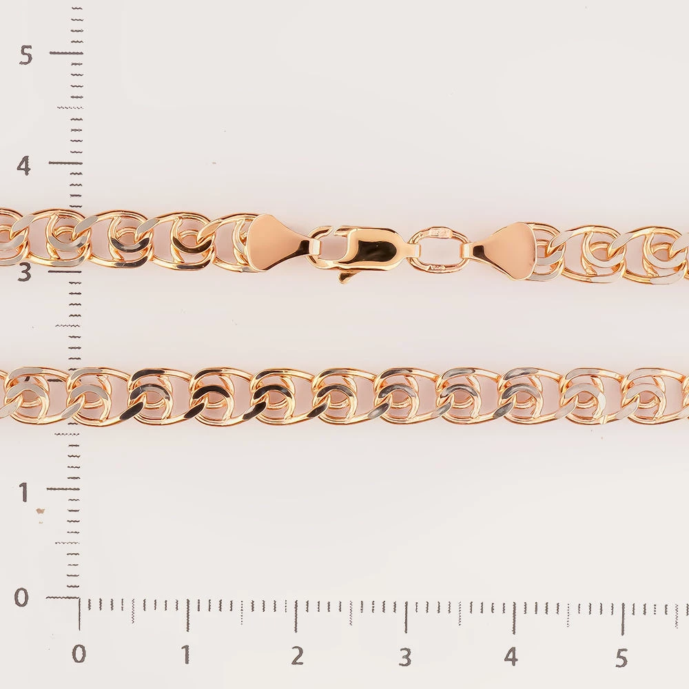 Цепь из красного золота 585 пробы