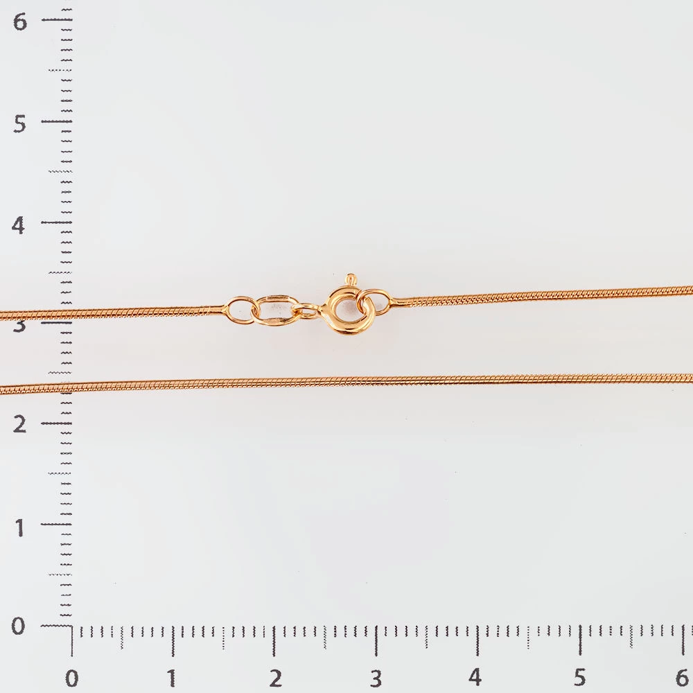 Цепь из красного золота 585 пробы