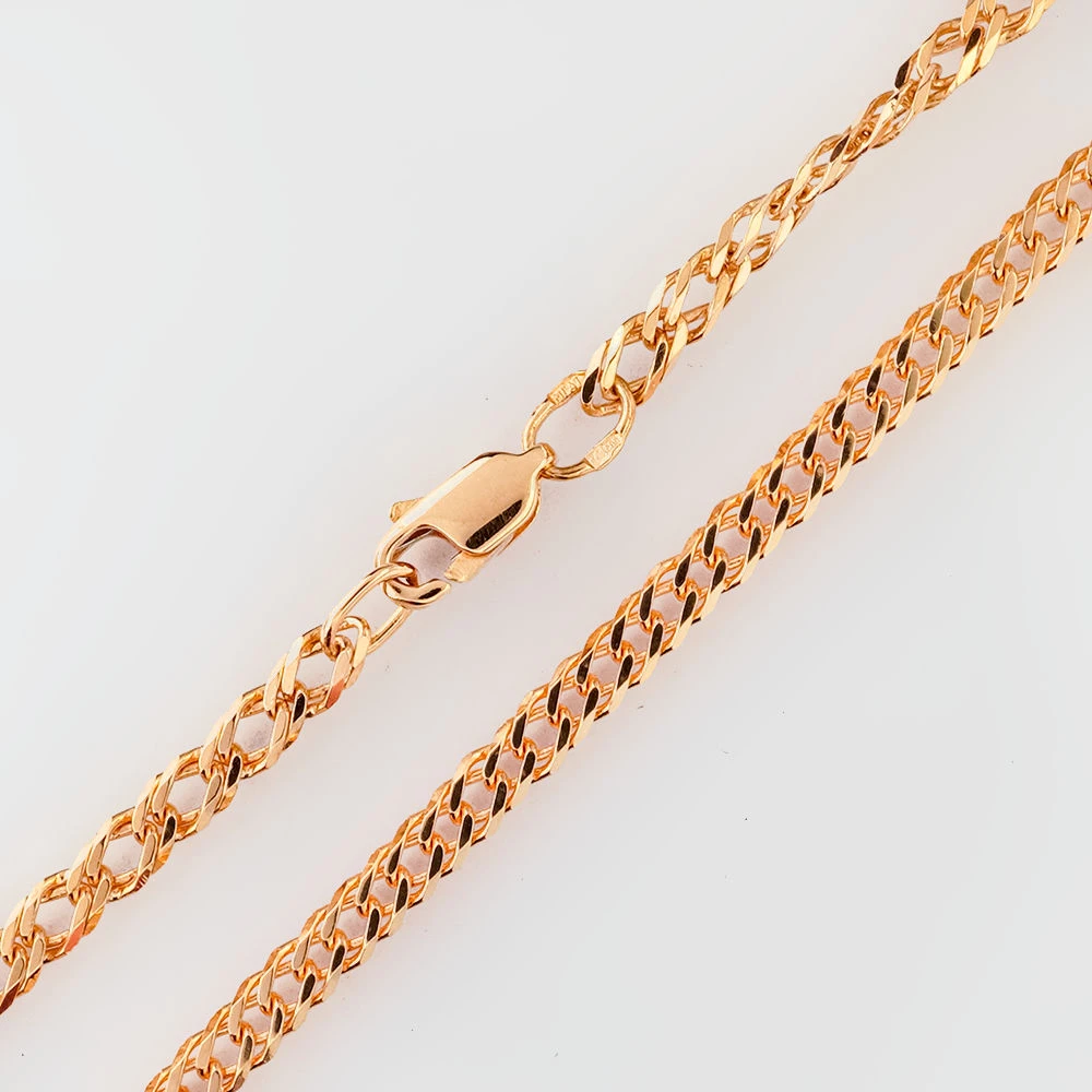 Цепь из красного золота 585 пробы