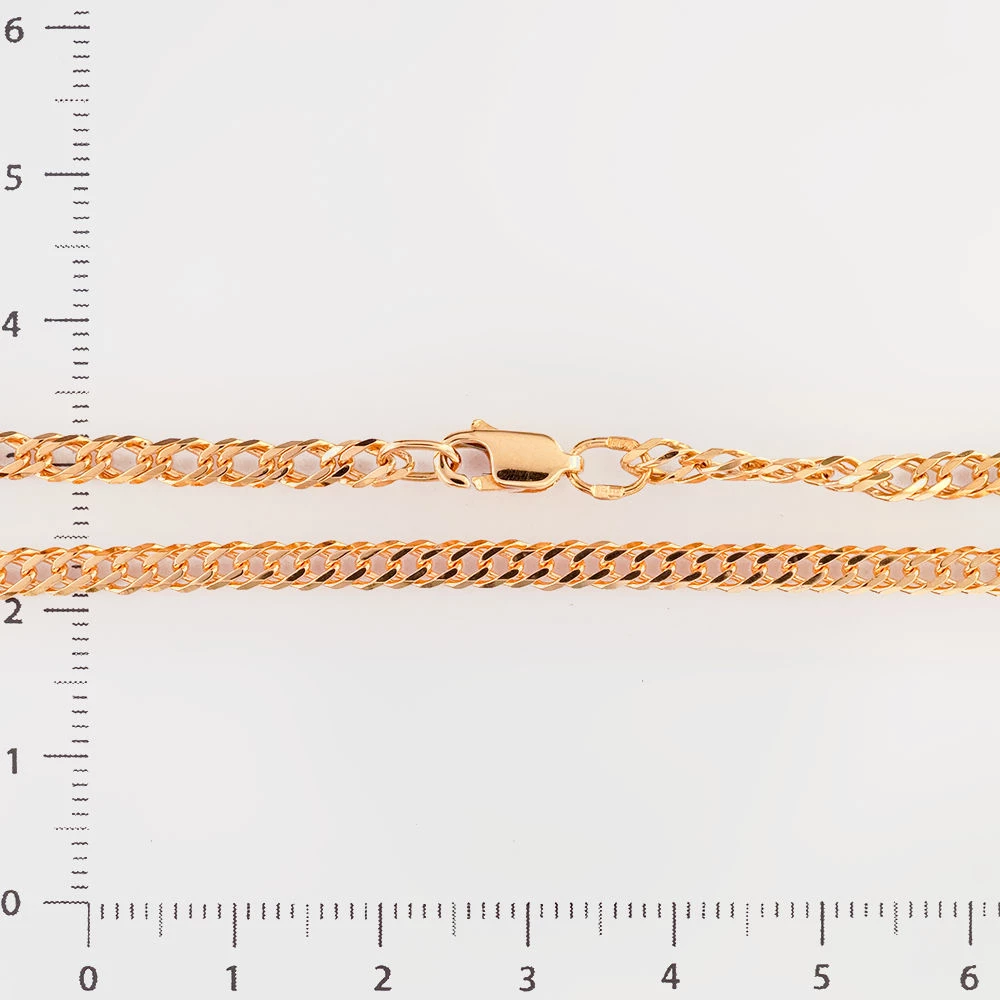 Цепь из красного золота 585 пробы