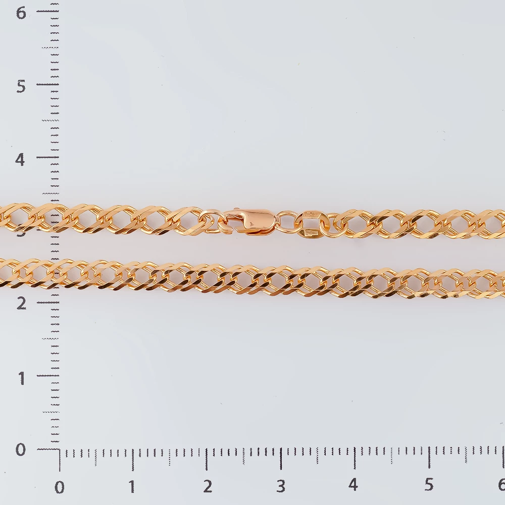 Цепь из красного золота 585 пробы