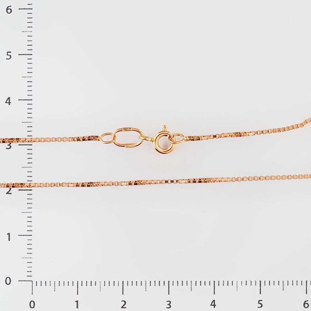 Цепь из красного золота 585 пробы