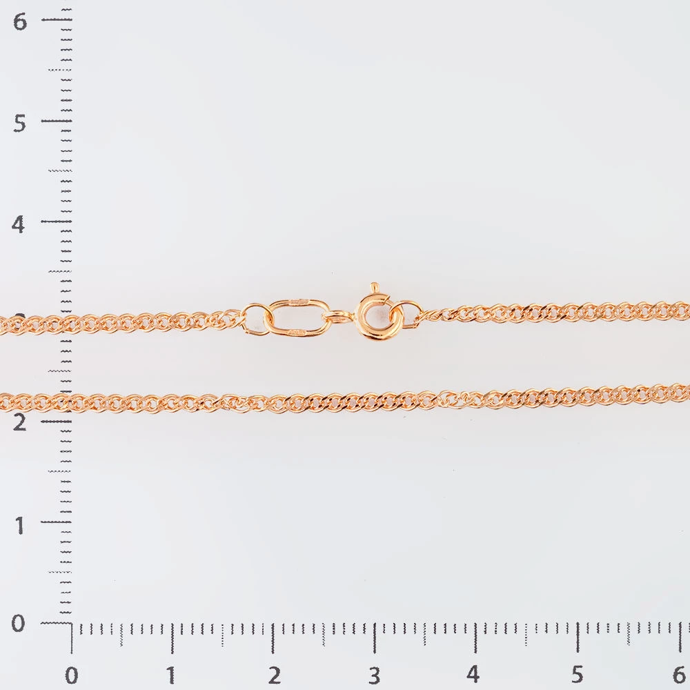 Цепь из красного золота 585 пробы