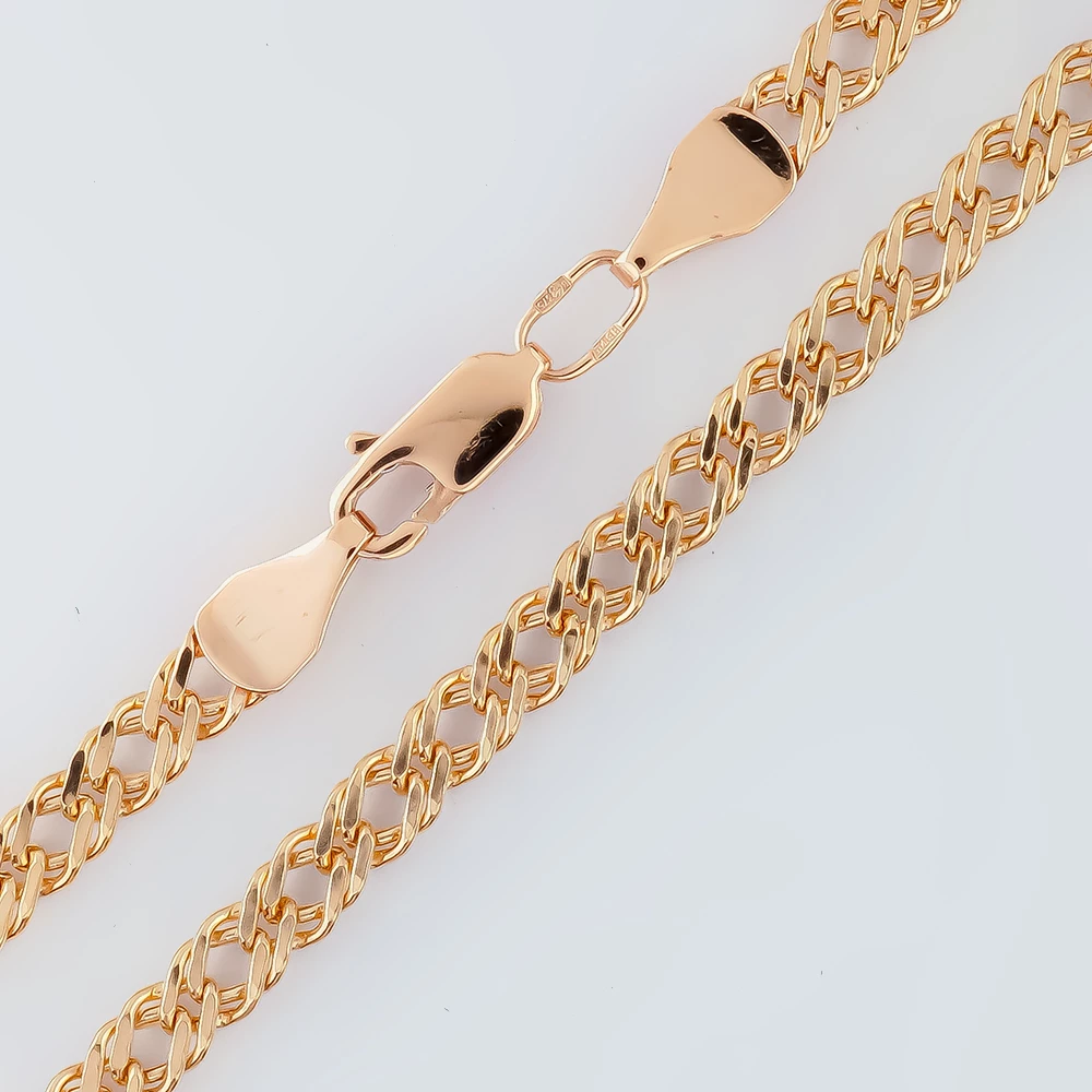 Цепь из красного золота 375 пробы