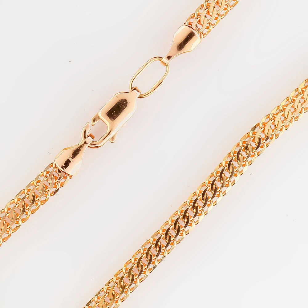 Цепь из красного золота 585 пробы