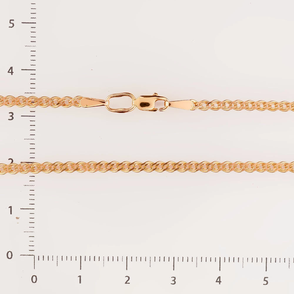 Цепь из красного золота 585 пробы