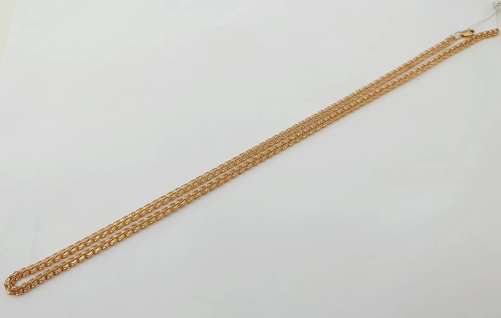 Цепь из красного золота 585 пробы