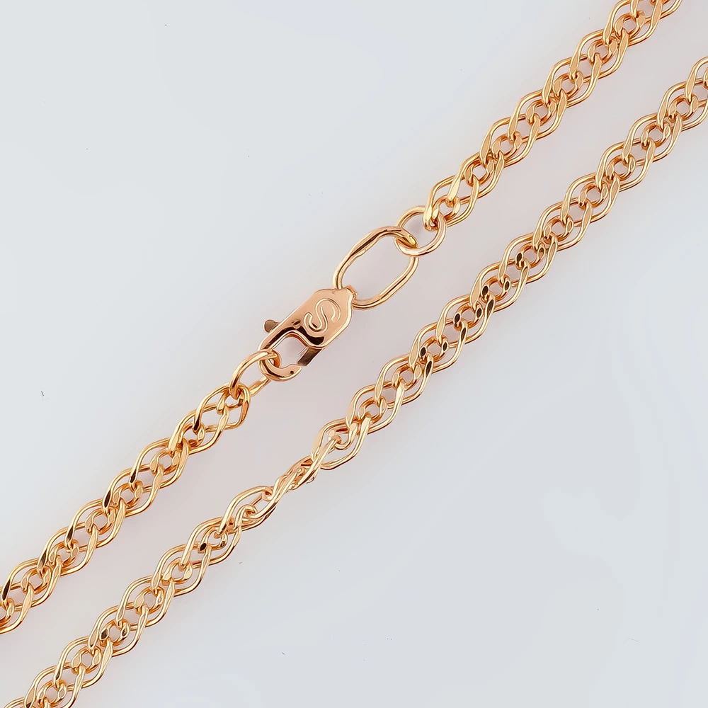 Цепь из красного золота 585 пробы